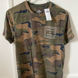 Hollister camel extra small T-shirt